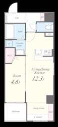 ル パルテール大濠の物件間取画像